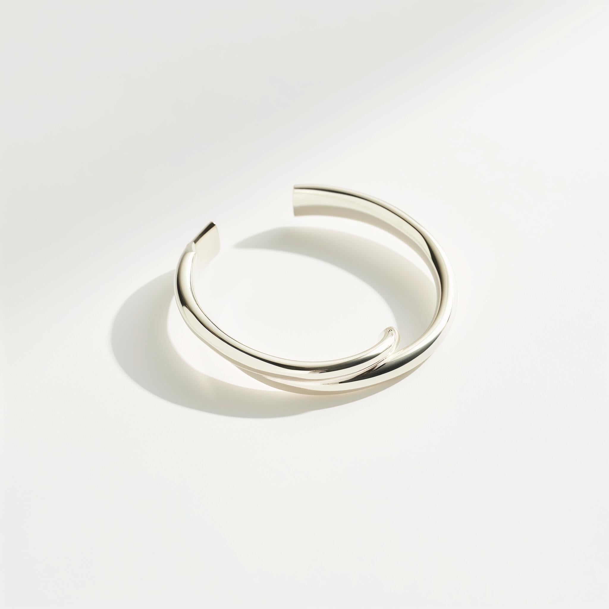 Intertwined Cuff Bracelet